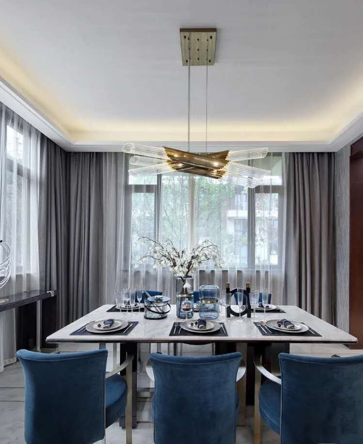 39万450㎡中式现代家装装修效果图